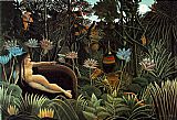 Henri Rousseau - The Dream painting
